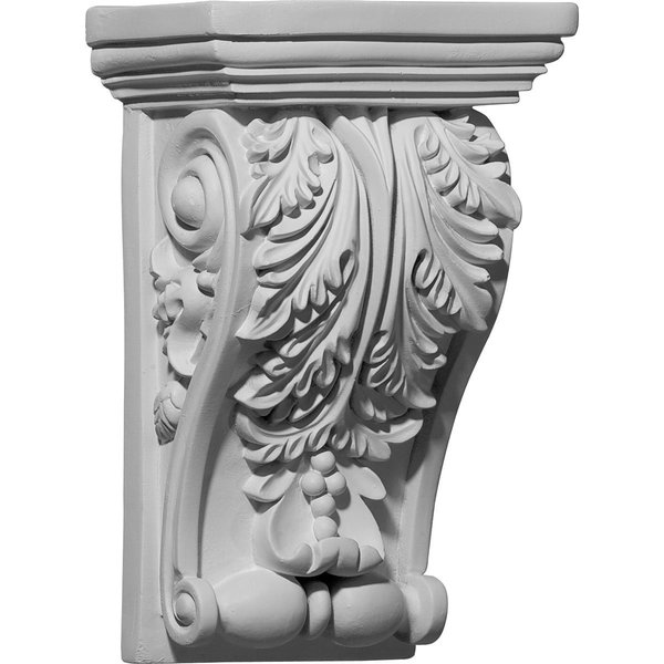 Ekena Millwork 5 1/4"W x 3 1/4"D x 8 3/8"H Edinburgh Corbel COR05X03X08ED